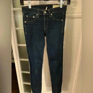 Rag & bone women’s skinny jeans size 25 dark wash perfect condition